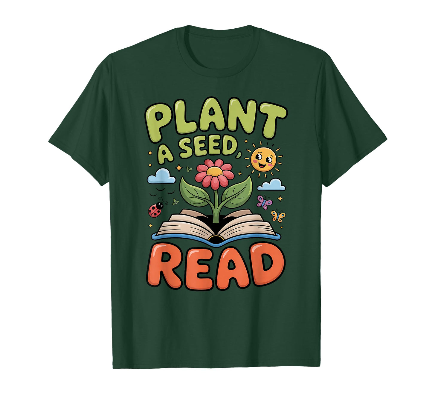Plant a Seed Read 2026 Summer Reading Theme T-Shirt