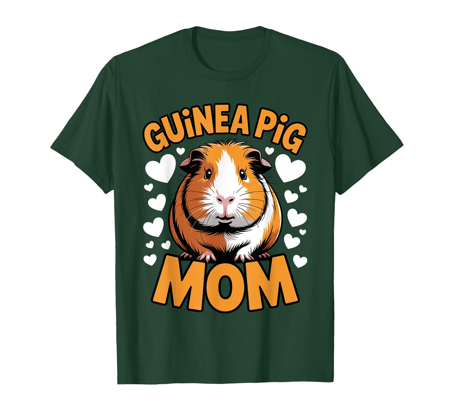 Cute Guinea Pig Art for Women Girl Adult Guinea Pig Lovers T-Shirt