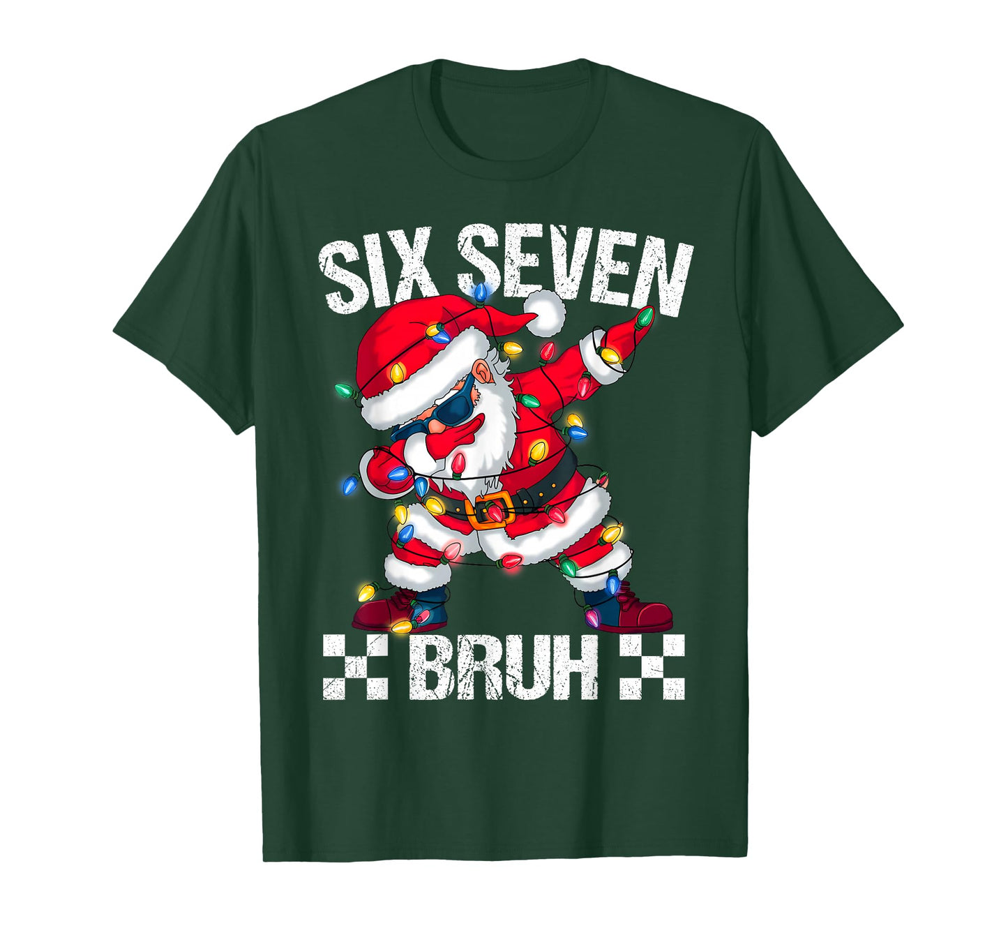 Six Seven Burh 67 Funny Xmas 6 7 Meme Men Women Kids T-Shirt