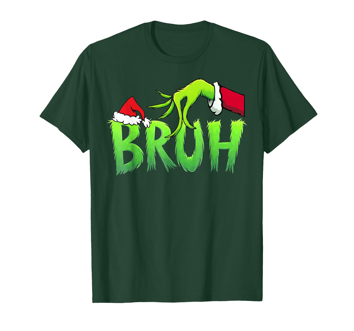 Bruh Christmas Shirt Kids Xmas Teens Boys Funny Christmas T-Shirt