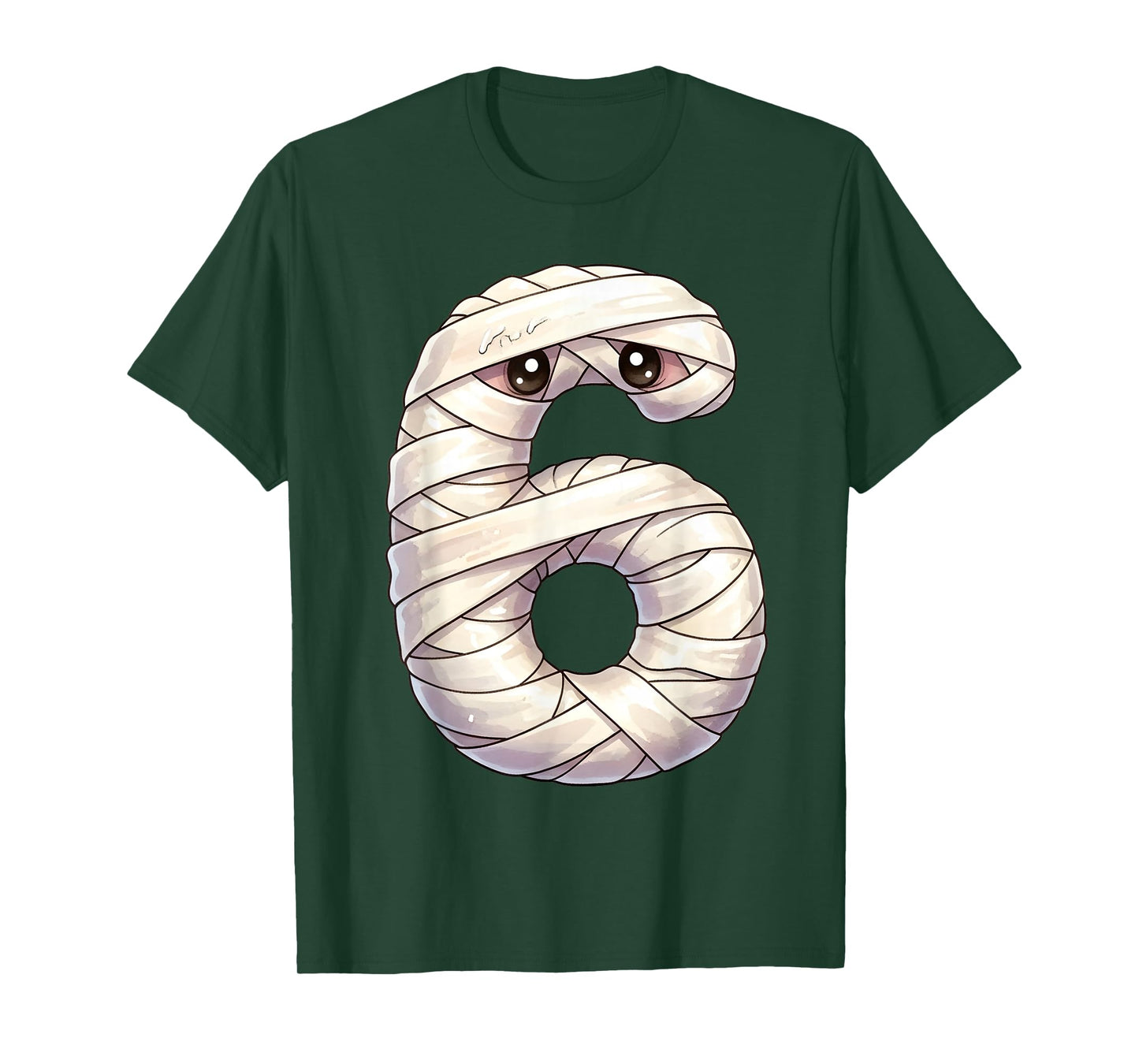 Fun Six Seven 6 7 Meme Design Couples Halloween Mummy T-Shirt