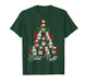 Preppy Silent Night Christmas Coquette Bow Nurse Girl Women T-Shirt