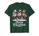 Merry Christmas Flamingo Women Girls Kids Xmas Flamingos T-Shirt