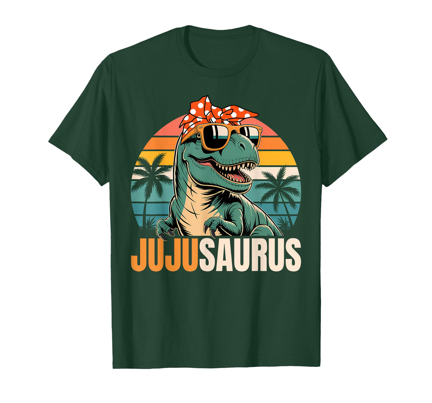 Juju Saurus JujuSaurus T Rex Dinosaur Funny Family Matching T-Shirt