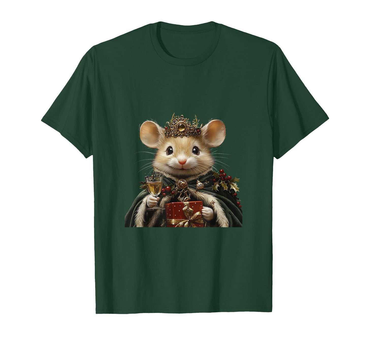 Fairy Mouse Nutcracker Team Magical Vintage Christmas T-Shirt