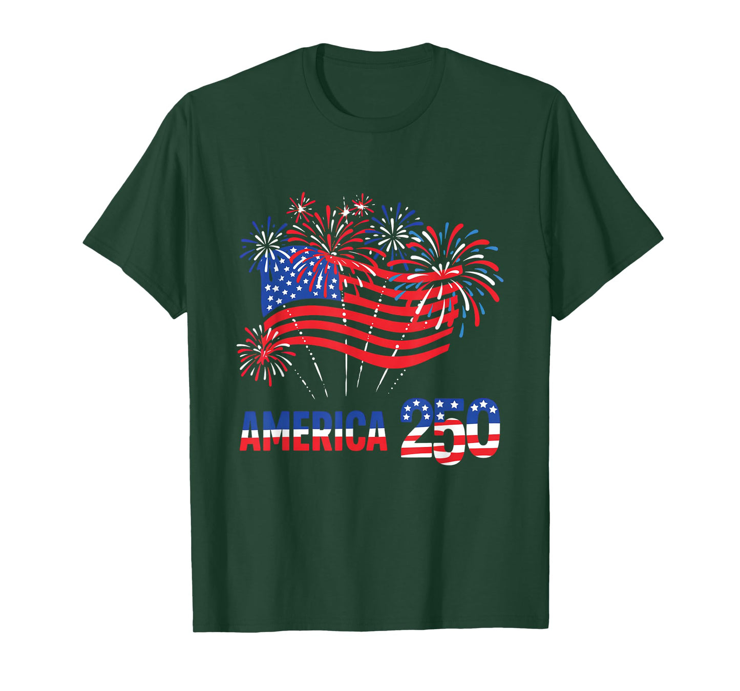 250 Years America Anniversary 250th Independence Day Freedom T-Shirt