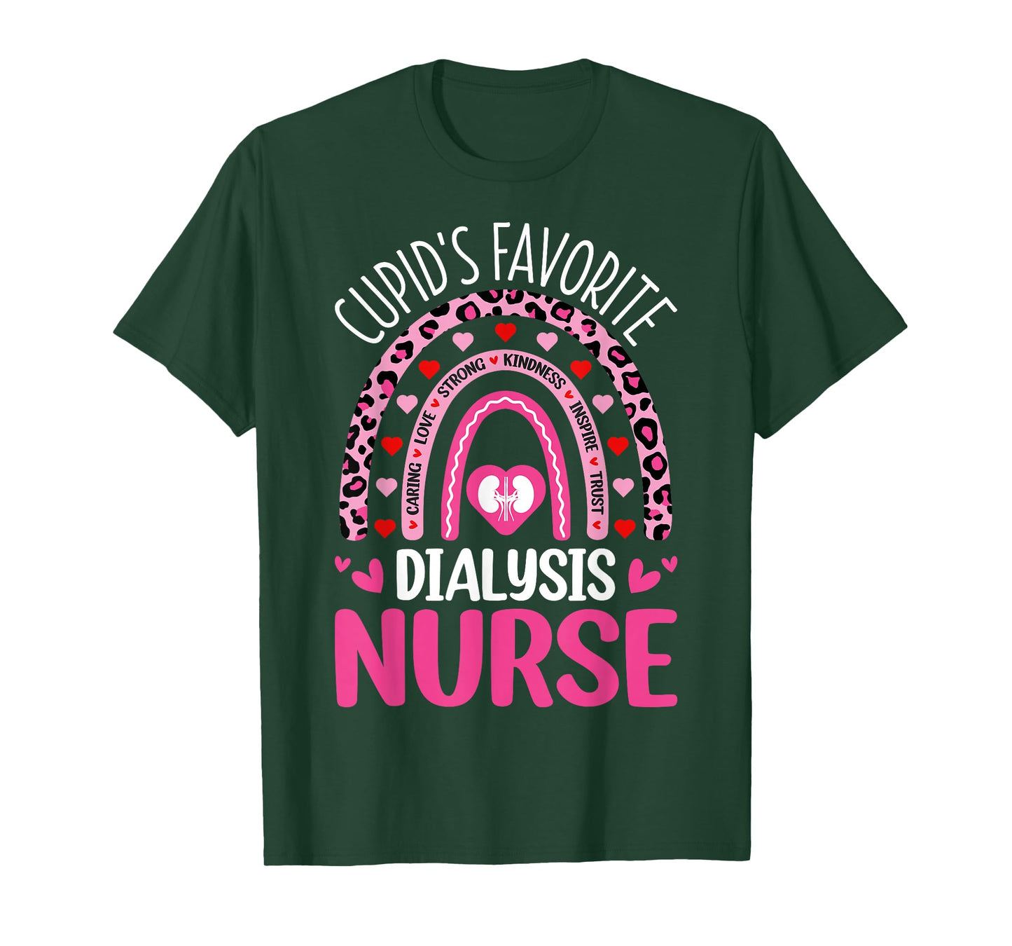 Cupid's Favorite Dialysis Nurse - Valentine’s Nephrology T-Shirt