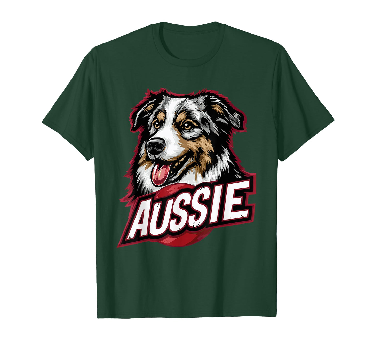 Australian Shepherd Design - Funny Aussie Dog T-Shirt