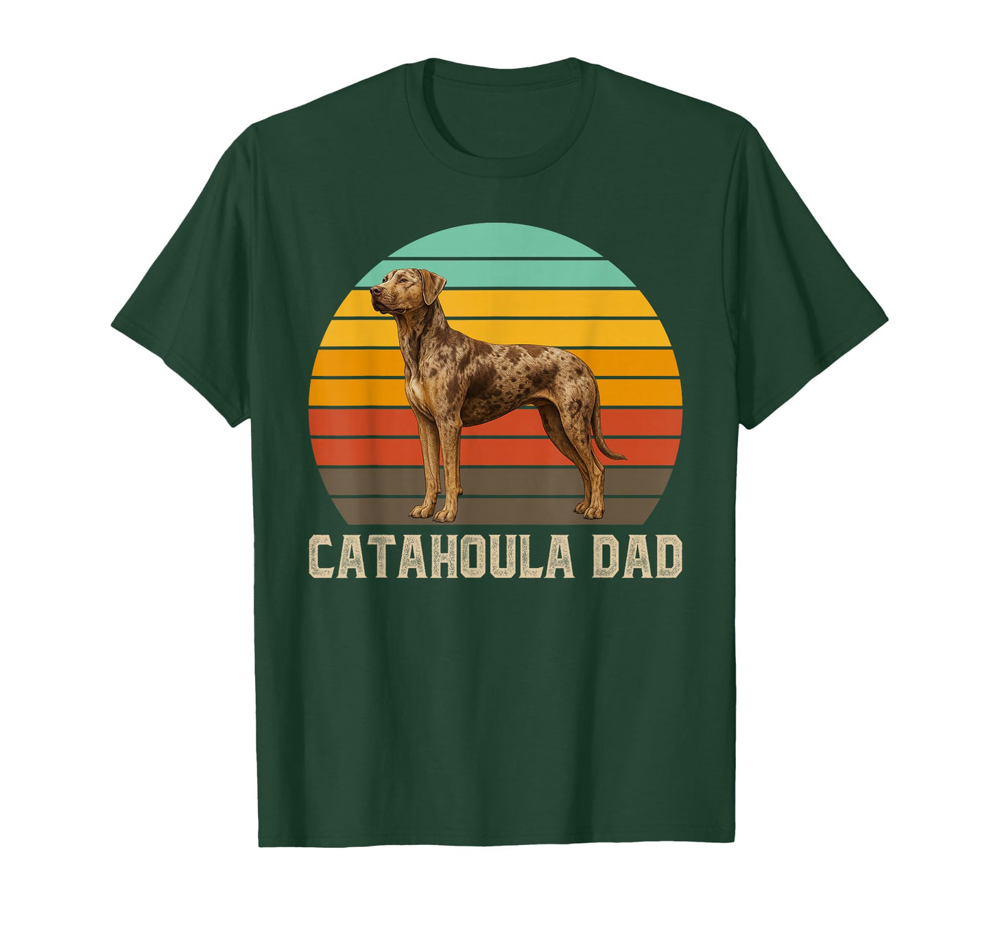 Catahoula Dad Catahoula Leopard Dog Owner Catahoula Lover T-Shirt