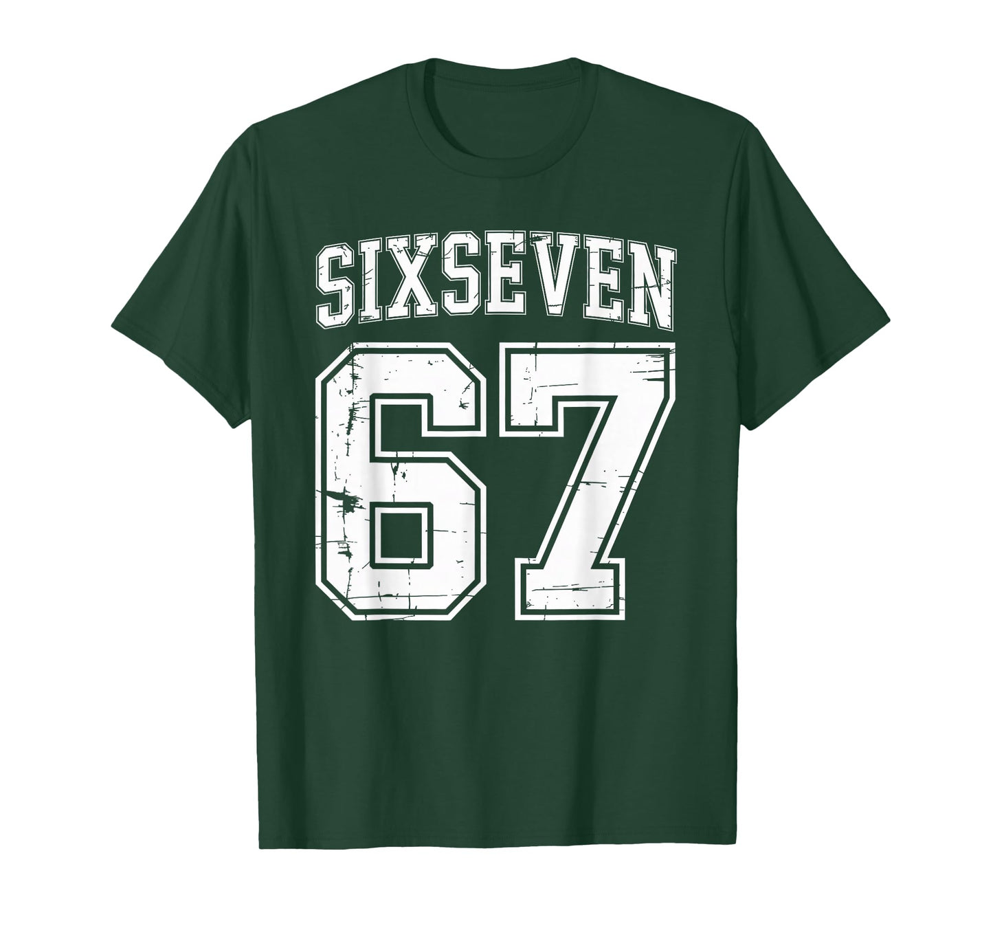 6-7 Meme Sports Uniform Cool Six-Seven Funny 67 Gen Z Alpha T-Shirt