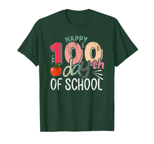 Happy 100th Day of School Student Design, 100 Days of School T-Shirt