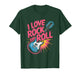 I Love Rock and Roll Guitar Enthusiasts T-Shirt