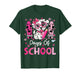 100 Days of School Cute Dalmatian Dog Teachers Girls Kids T-Shirt