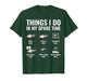 Things I Do in My Spare Time Car Boys Men Muscle Cars Guy T-Shirt