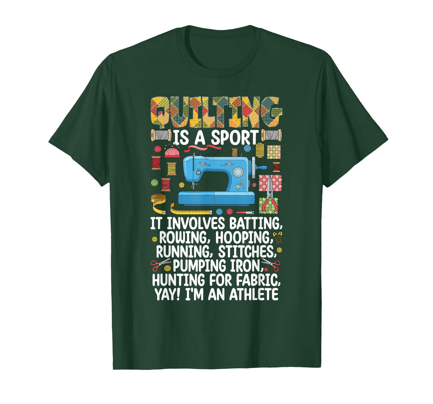 Funny Quilting Shirt Men Women Quilt Lover Sewing Quilter T-Shirt