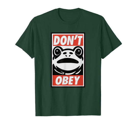 Portland Frog Don't Obey T-Shirt