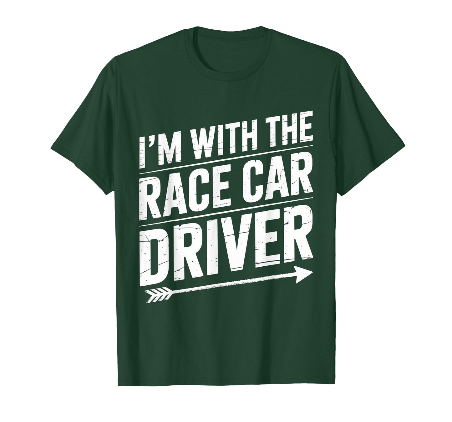 I'm with Race Car Driver Costume Halloween Couple Racecar T-Shirt