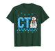 Christmas CT Scan Snowman CAT Scan Radiology Department T-Shirt