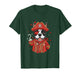 Boston Terrier As Pirate Valentine's Day Matching Owner Kids T-Shirt