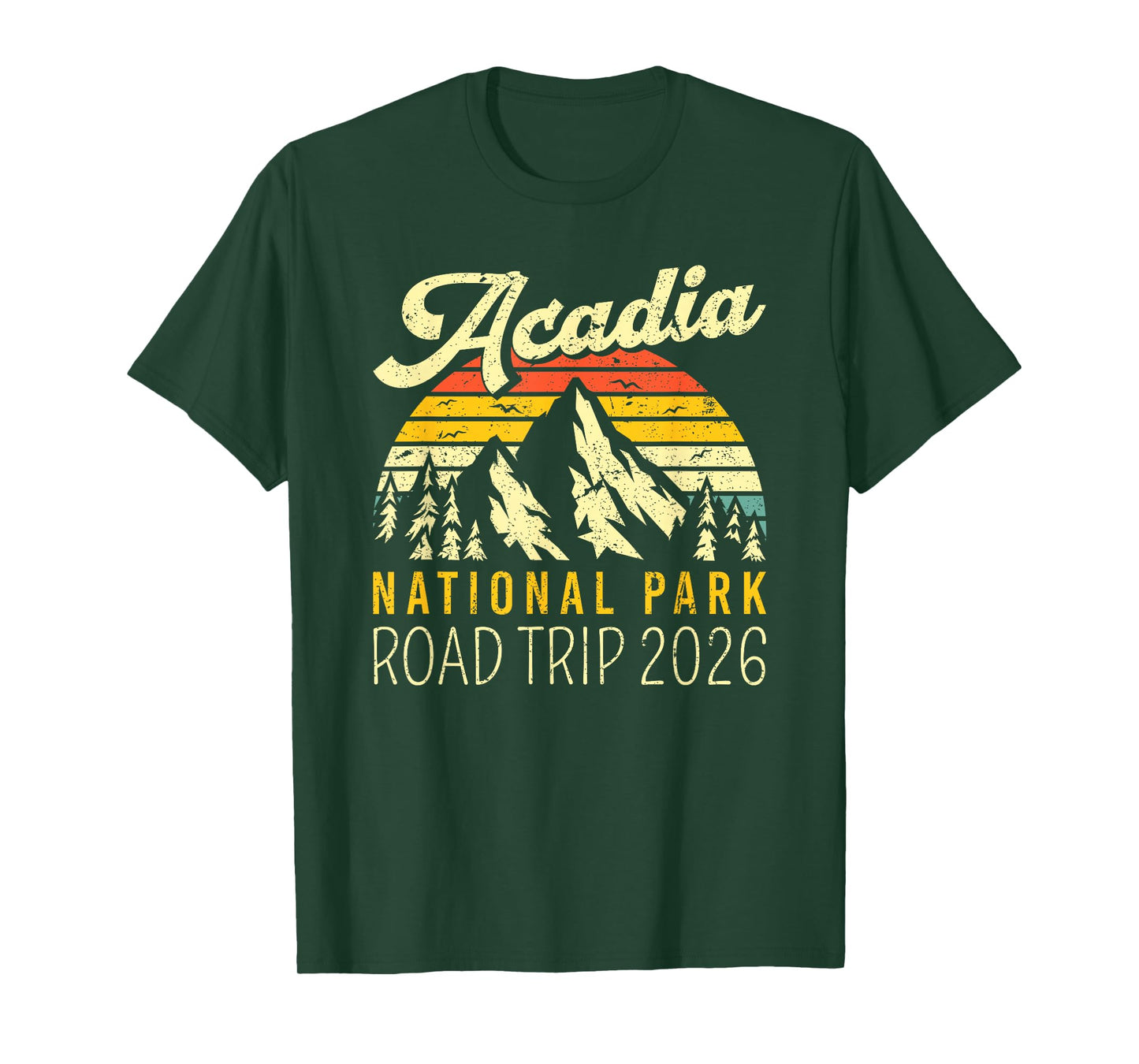 Acadia National Park Traveling 2026 Road Trip T-Shirt