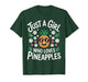 Funny Pineapple Design for Women Girls Fruit Pineapple Lover T-Shirt