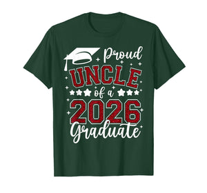 Proud Uncle of A 2026 Graduate Senior 2026 Graduation T-Shirt