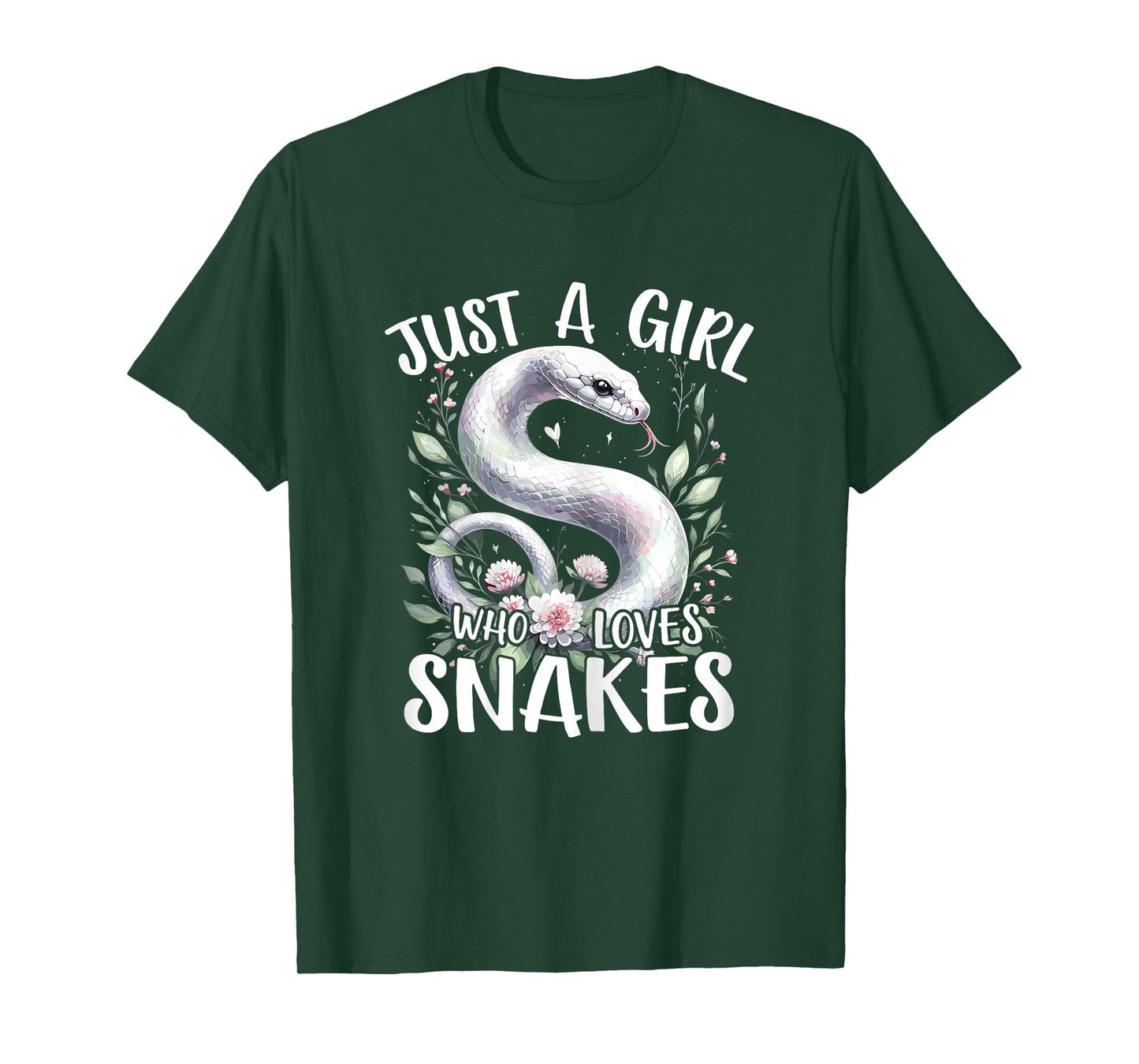 Just a Girl Who Loves Snakes T-Shirt