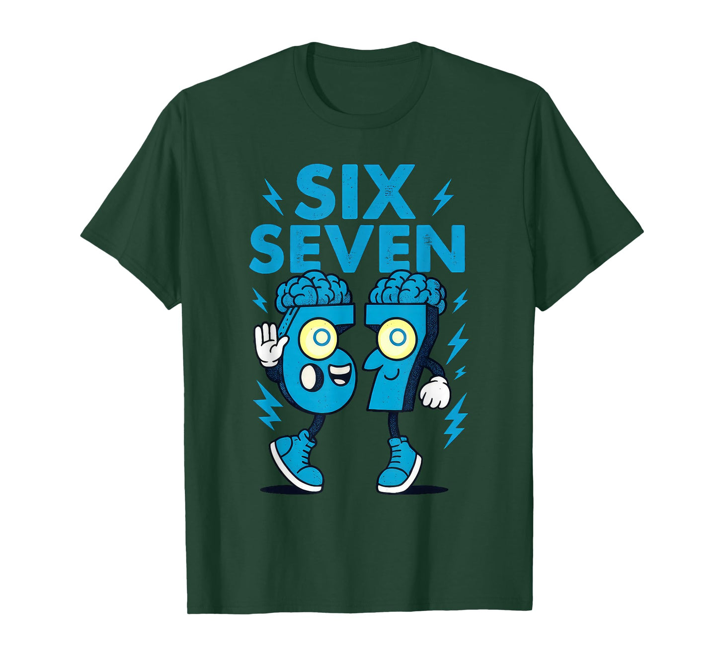 Kids Meme 67 Six Seven 6 7 Italian Brainrot for Men Women T-Shirt