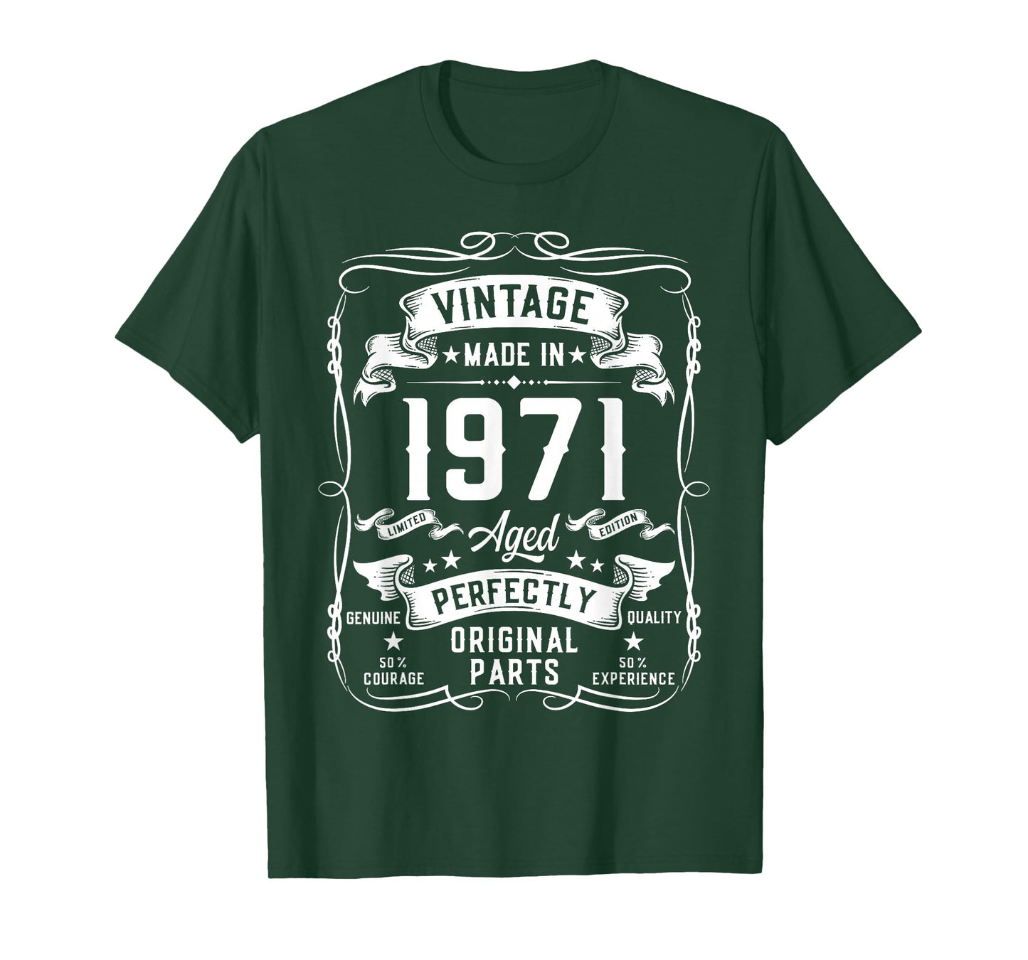 Vintage 1971 55yr 55th Birthday Gifts for Men 55 Years Old T-Shirt