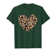 Leopard Cheetah Print Heart Love Cute Girls & Womens T-Shirt