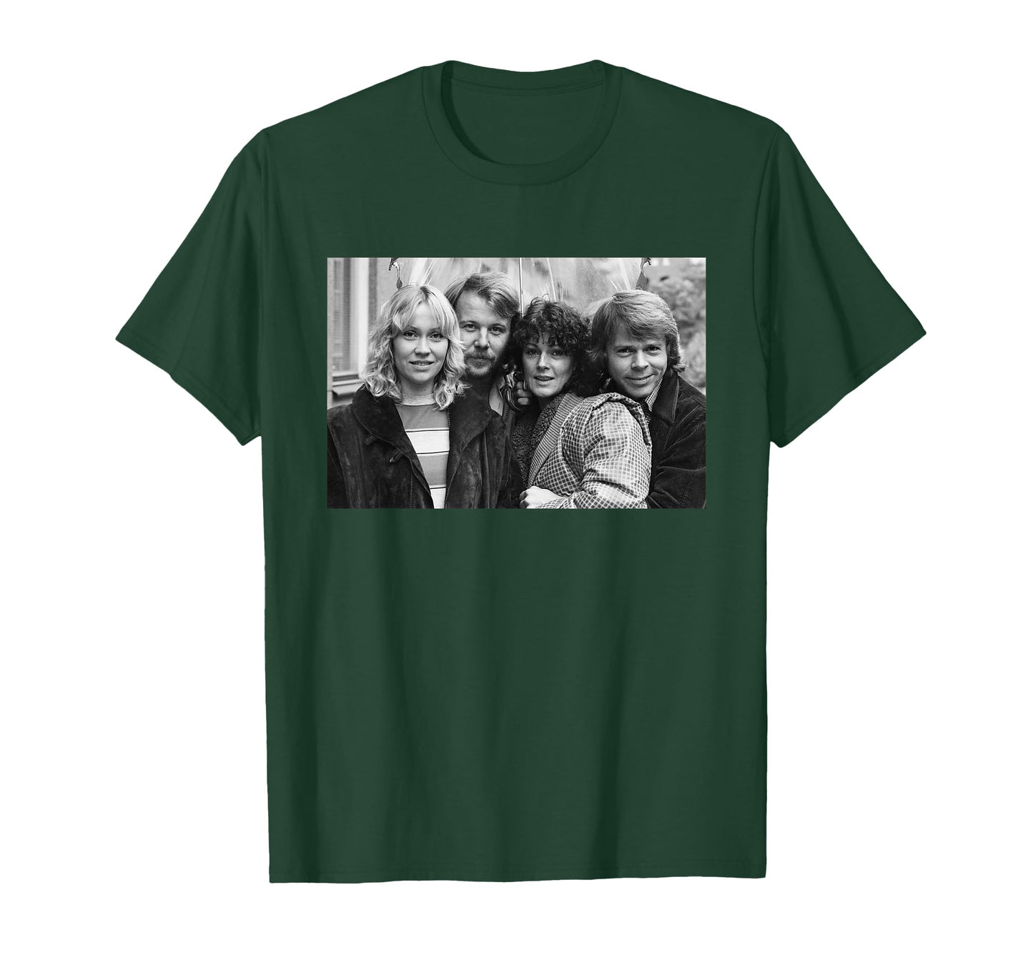 ABBA Swedish Pop Group Portrait Super Trouper 1980 T-Shirt