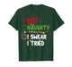 Nice Naughty I Swear I Tried Family Xmas Funny Christmas T-Shirt