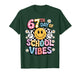 67 Days of School Meme 100th Day of School Vibes Smile Face T-Shirt