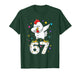 Dabbing Chicken 67 Funny Six Seven Gen Z Slang Meme Cute T-Shirt