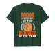Mom of Rookie 1st Basketball Bday Theme Matching T-Shirt
