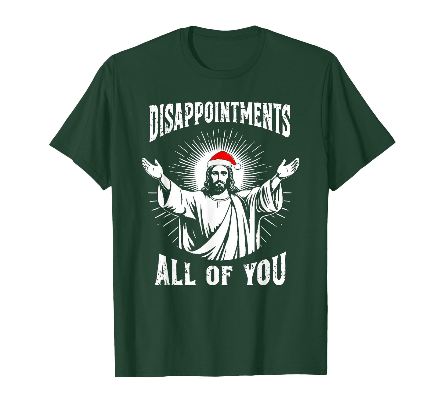 Disappointments All of You Jesus Funny Christmas Matching T-Shirt
