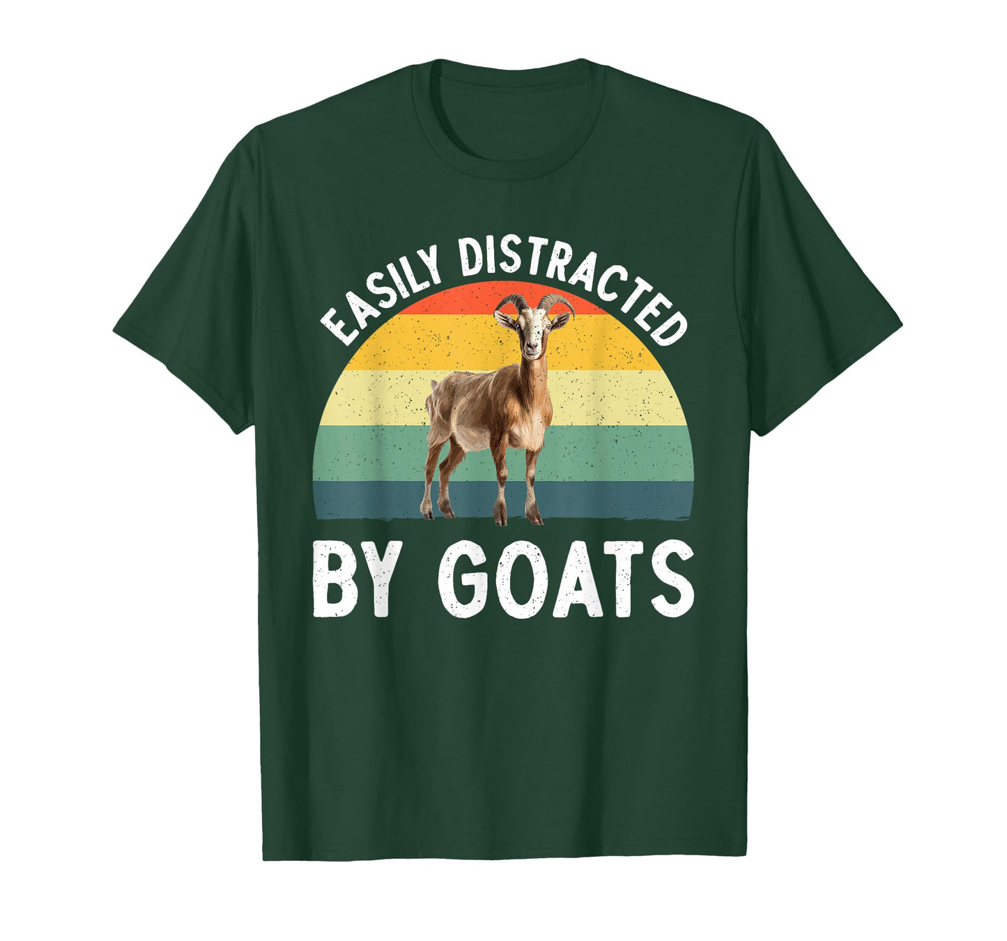 Funny Goat Design Men Women Kid Farm Animal Pygmy Goat Lover T-Shirt