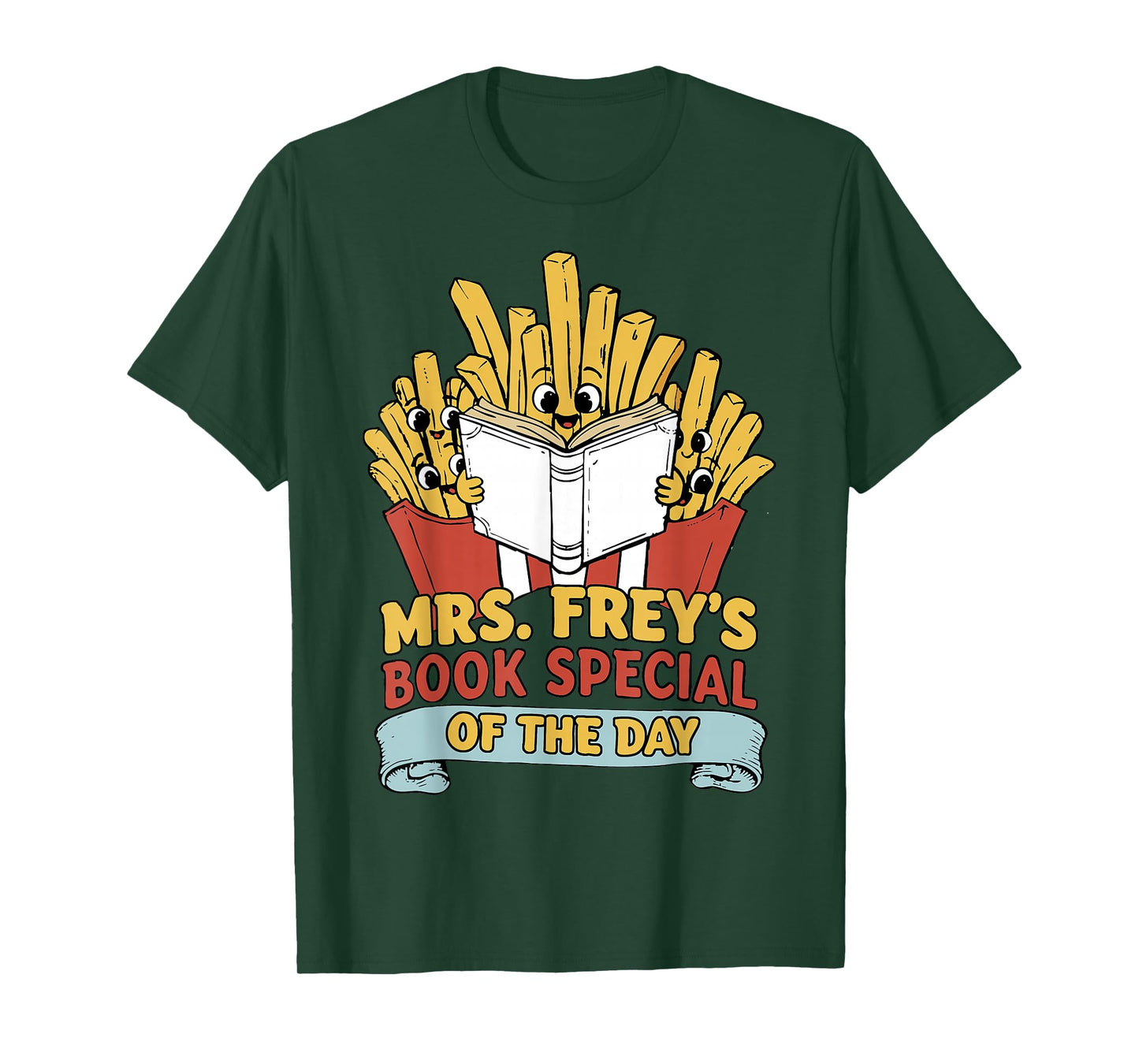 Mrs. Frey Book Special Reading Elementary Teacher T-Shirt