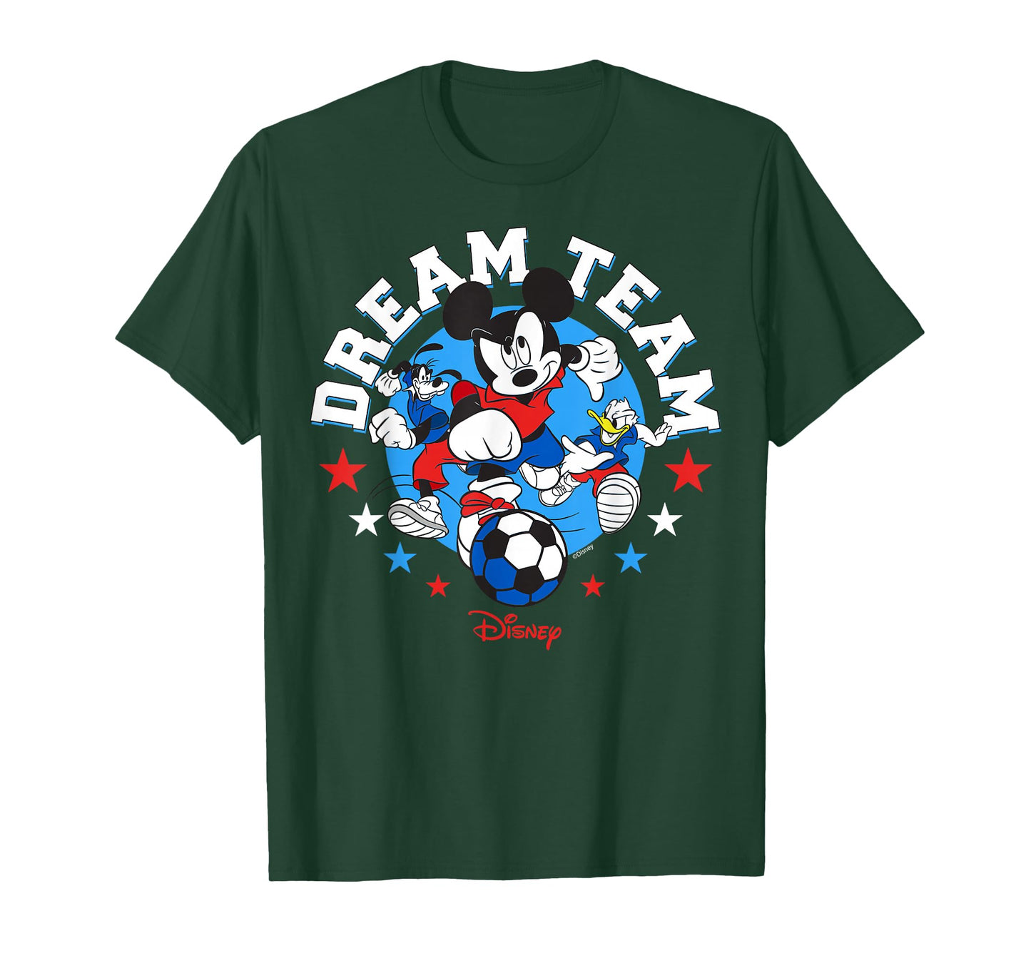 Disney Mickey Mouse Soccer Dream Team Vintage T-Shirt
