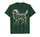 Funny Santa Labrador Retriever Christmas Lights Dog Lover T-Shirt