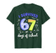 I Survived 67 Days of School Meme Teacher Student T-Shirt