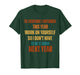 If I Offended You Work on Yourself Funny New Year Resolution T-Shirt