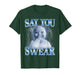 Ai Baby Funny Laughing Say You Swear Holding Laugh Brainrot T-Shirt