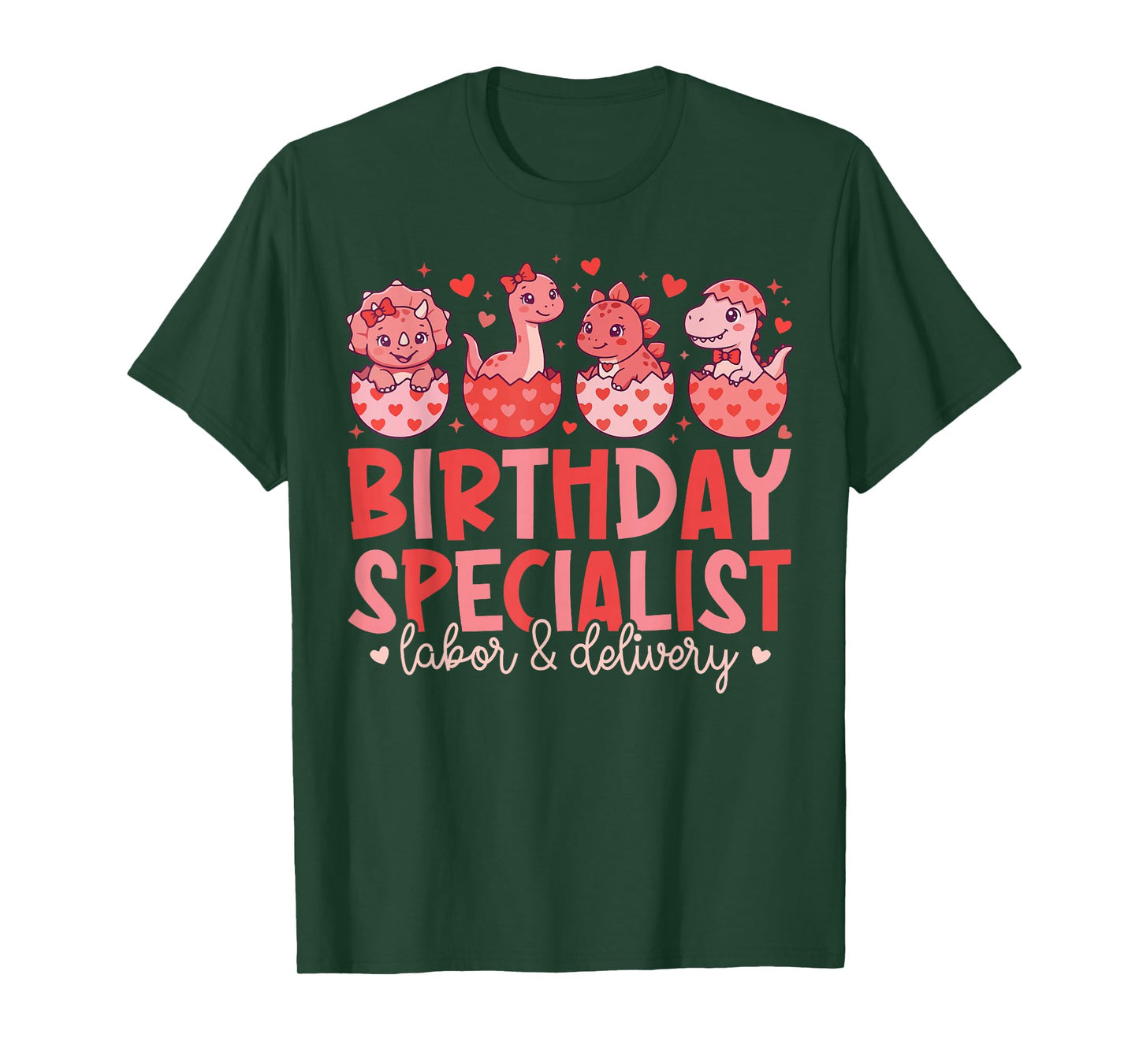 Special Birthday Labor Nurse Life Heartbeat Squad T-Shirt