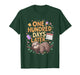One Hundred Days Later Sloth Sleeping Funny 100th of School T-Shirt