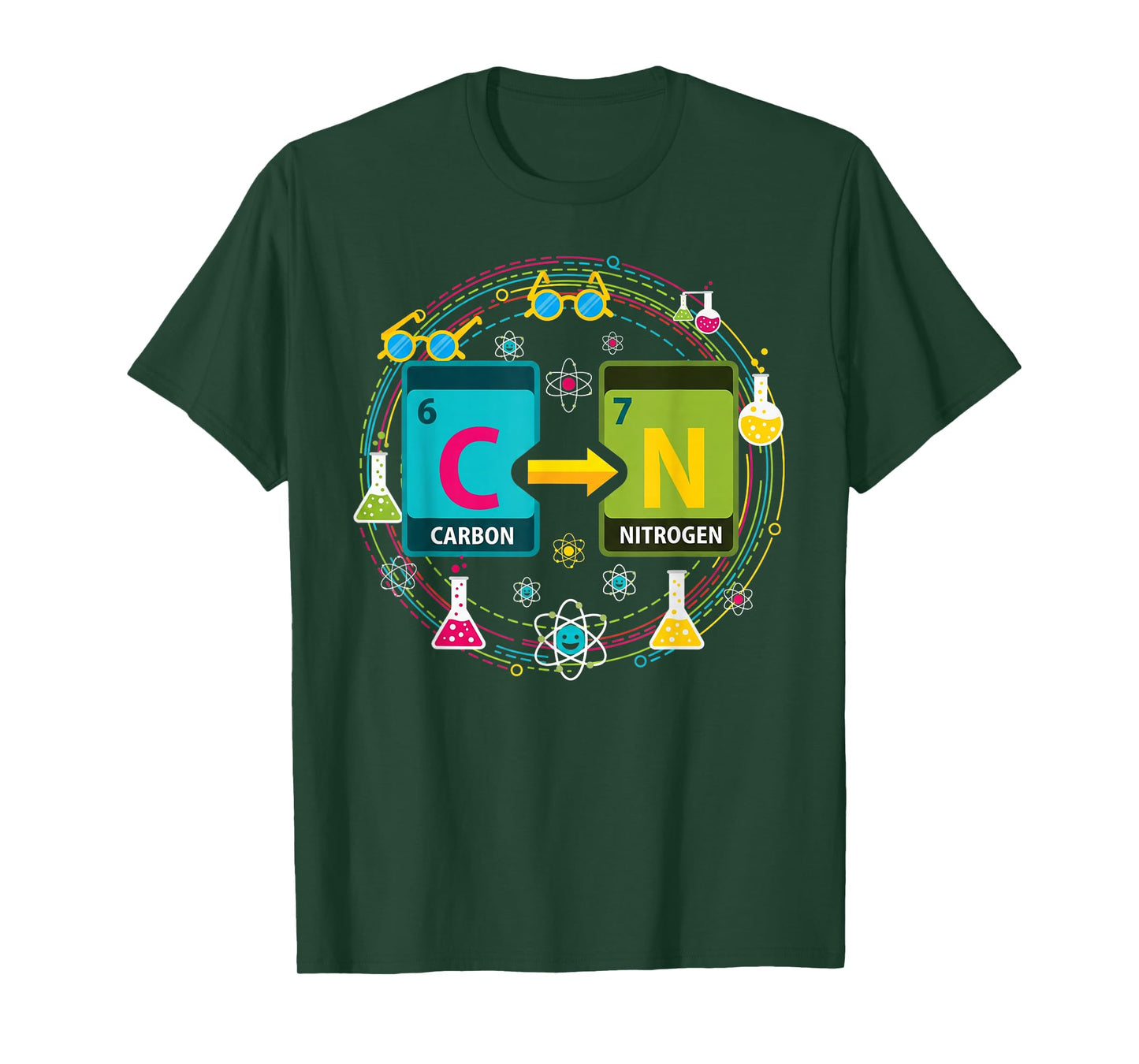 Funny 67 Meme Science Chemistry Teacher Periodic Table 6 7 T-Shirt
