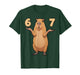 67 Capybara Meme Funny Gen Alpha Youth Kids Teens Trend 6 7 T-Shirt