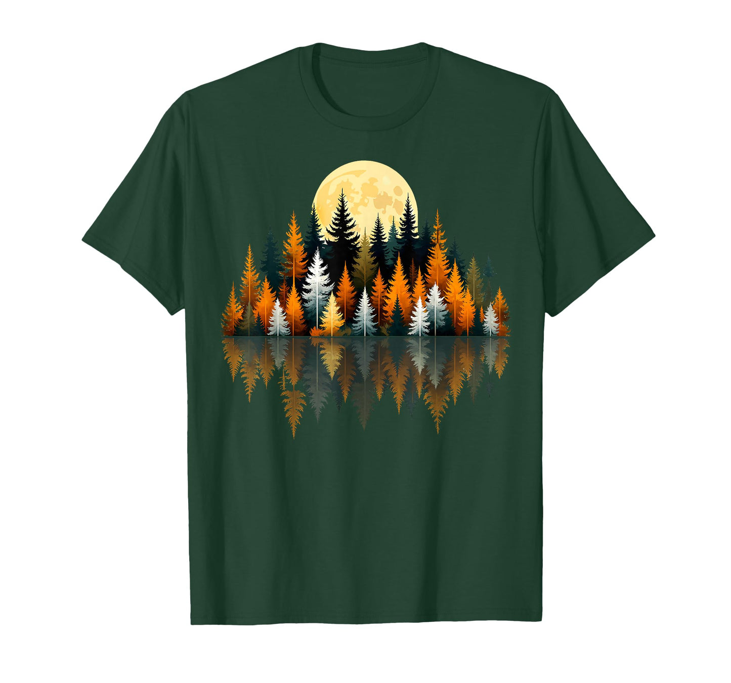 Trees Wildlife Outdoors Nature Vintage Forest T-Shirt