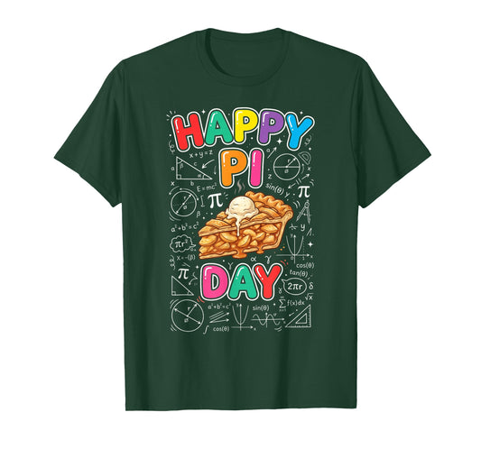 3.14 PI Day Pie Day Pi Symbol for Math Teacher & Kids T-Shirt