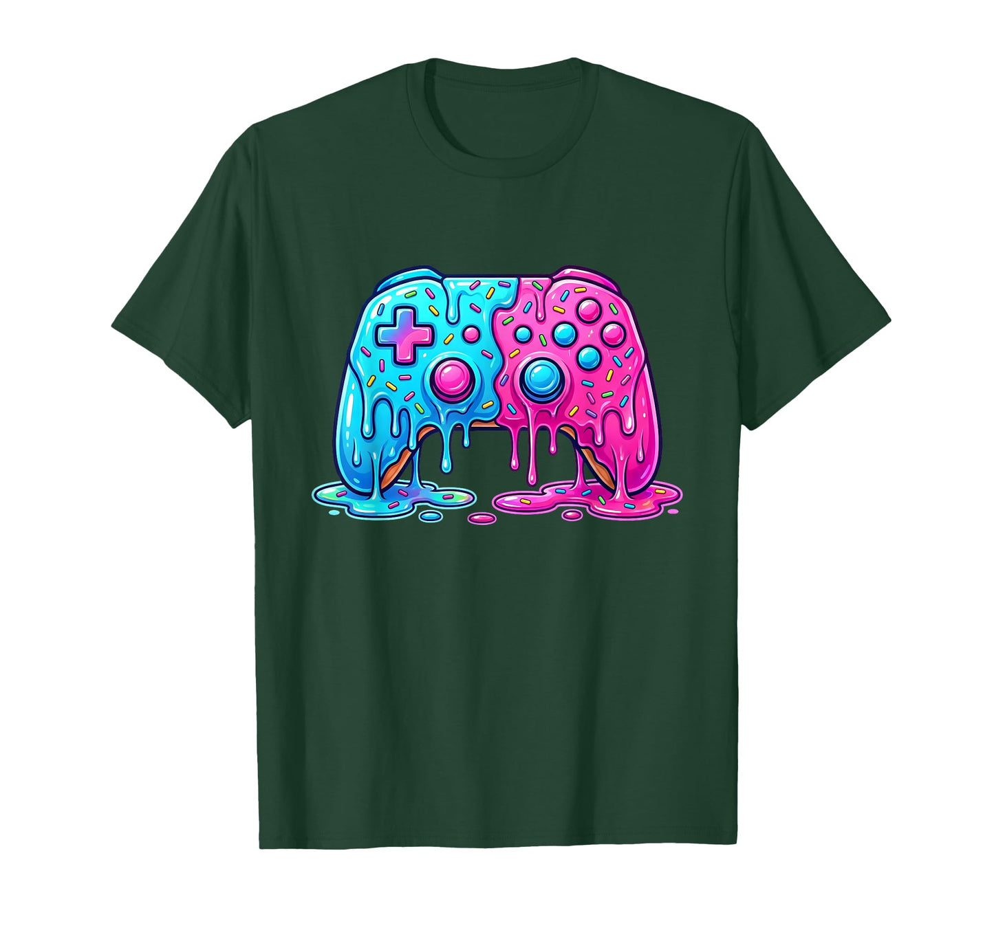 Drip Gamer Controller Boys Video Game Retro Gaming T-Shirt